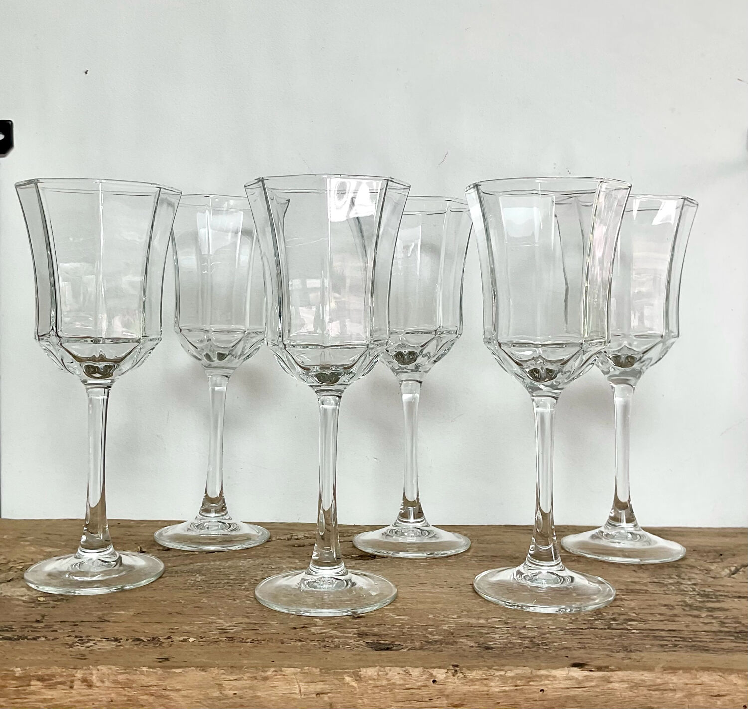 6 stemmed glasses "Octime" Luminarc