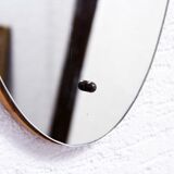 Mirror free form years 50/60 - 31x94cm