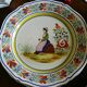 2 Breton Henriot plates from the Quimper earthenware factory