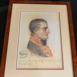 Profile portrait of Napoleon Bonaparte 1st Consul