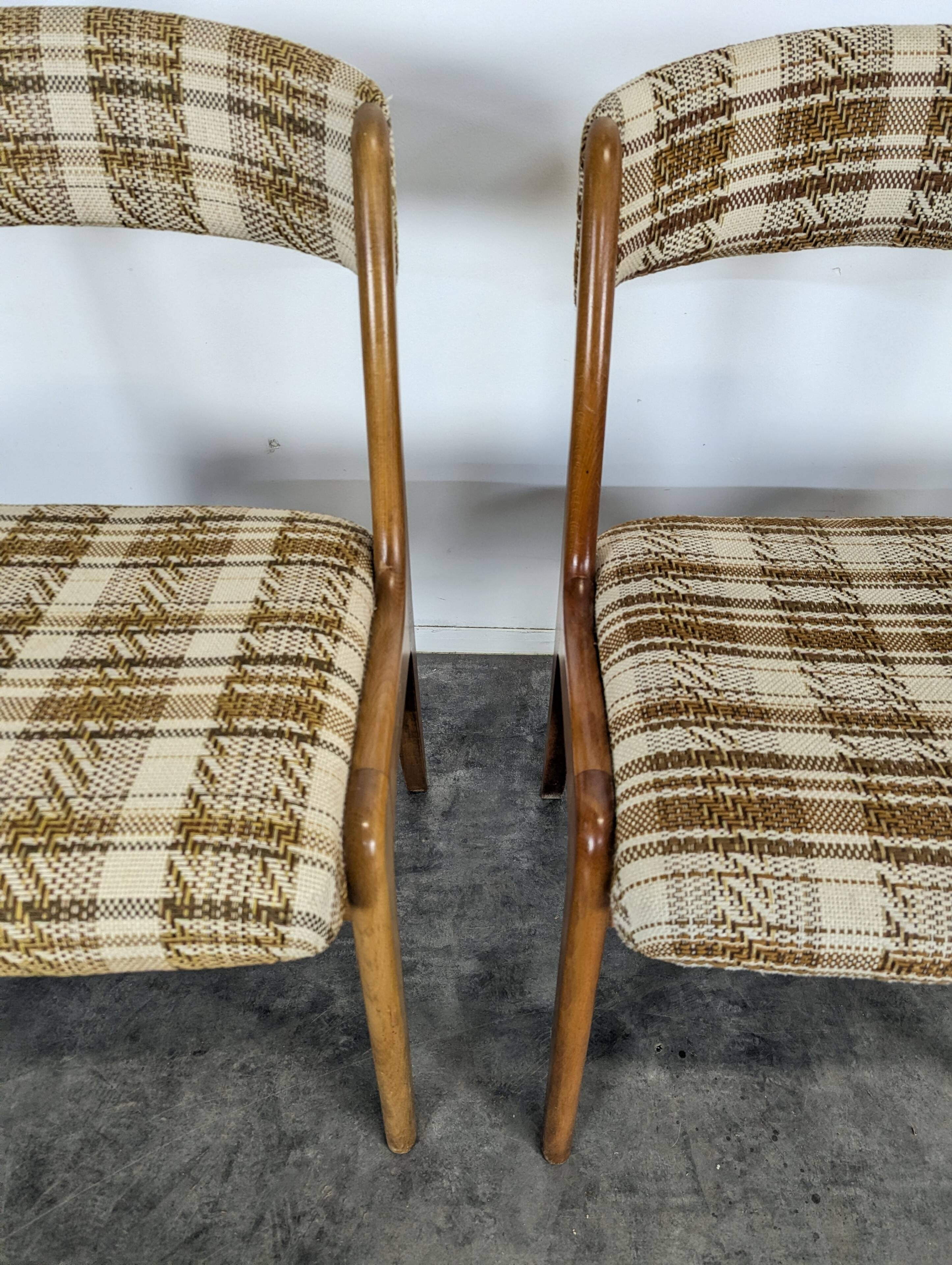 Set of 4 Baumann gondola chairs