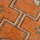 Soft Peach Vintage Boho Chic Floor Runner Rug, 85x331 Cm