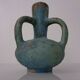German studio ceramic handle vase by Lu & Gerd Grove, Lübeck, 1960s