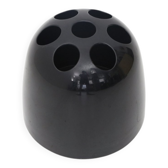 Dedalo Black Umbrella Stand by Emma Gismondi Schweinberger for Artemide, 1960s