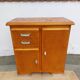 Mado buffet, asymmetrical doors and metal