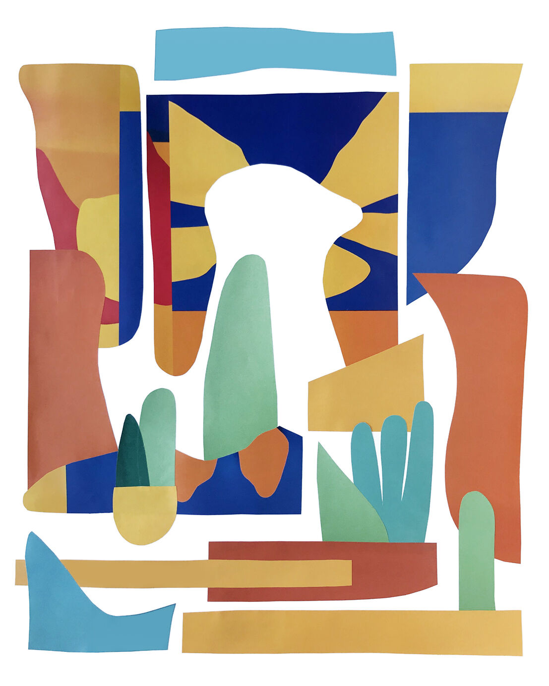 Collage Majorelle Garden