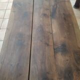 Walnut farmhouse table