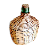 Demijohn wicker bottle