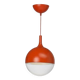 Vintage Ikea Väster Orange Space Age Pendant Lamp 1990 - Knut Hagberg Design