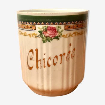 Old chicory pot