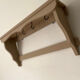 Antique wooden wall shelf