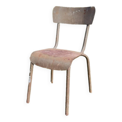 Chaise acier