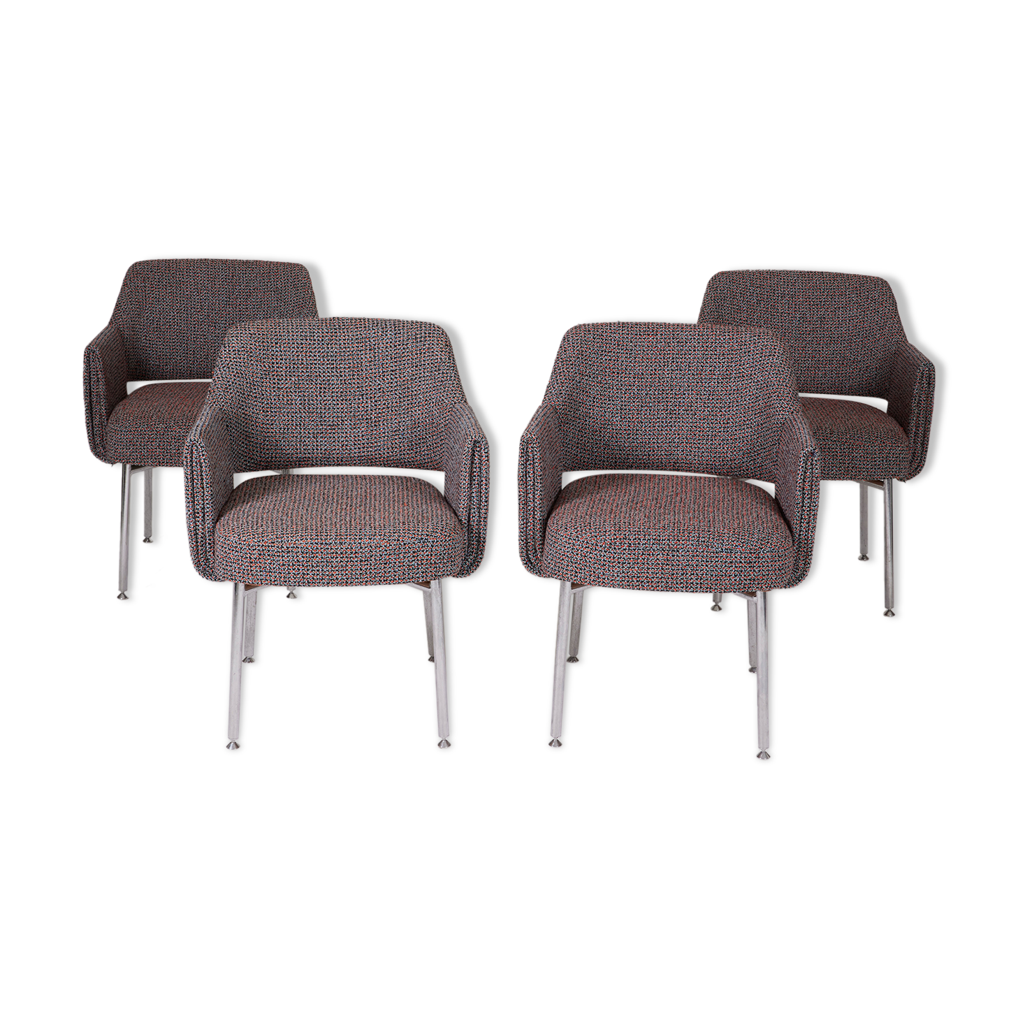 Set of armchairs Deauville for Airbone 1960s
