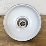 Vintage Industrial Beige Painted Ceiling Lamp, 2000s