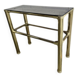 Vintage “gold” console table / side table / shelf