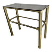 Table console vintage « dorée » / table d’appoint / étagère