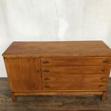 Vintage buffet Marcel Gascoin reconstruction design 1960