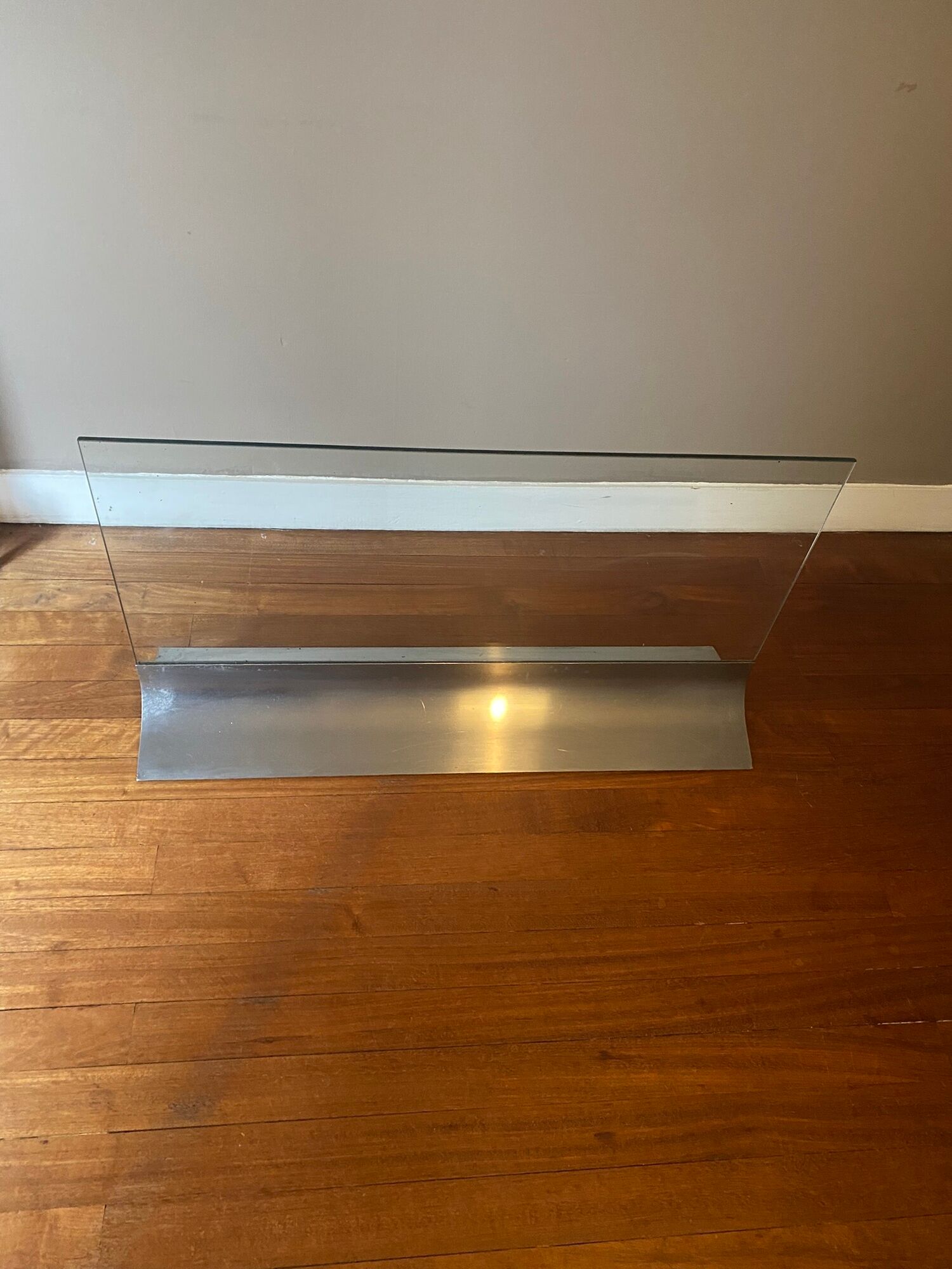 Xavier Feal's glass and steel firewall or spark arrestor