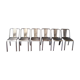 6 Tolix bistro chairs