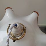 Murano glass pendant lamp style "fazzotello" 70s