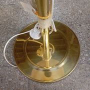Lampadaire vintage avec base en or