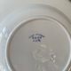 Service of 8 hollow plates Flora Rocaille Creil and Montereau