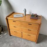 Commode pin années 1980