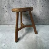 Tabouret en bois de teck