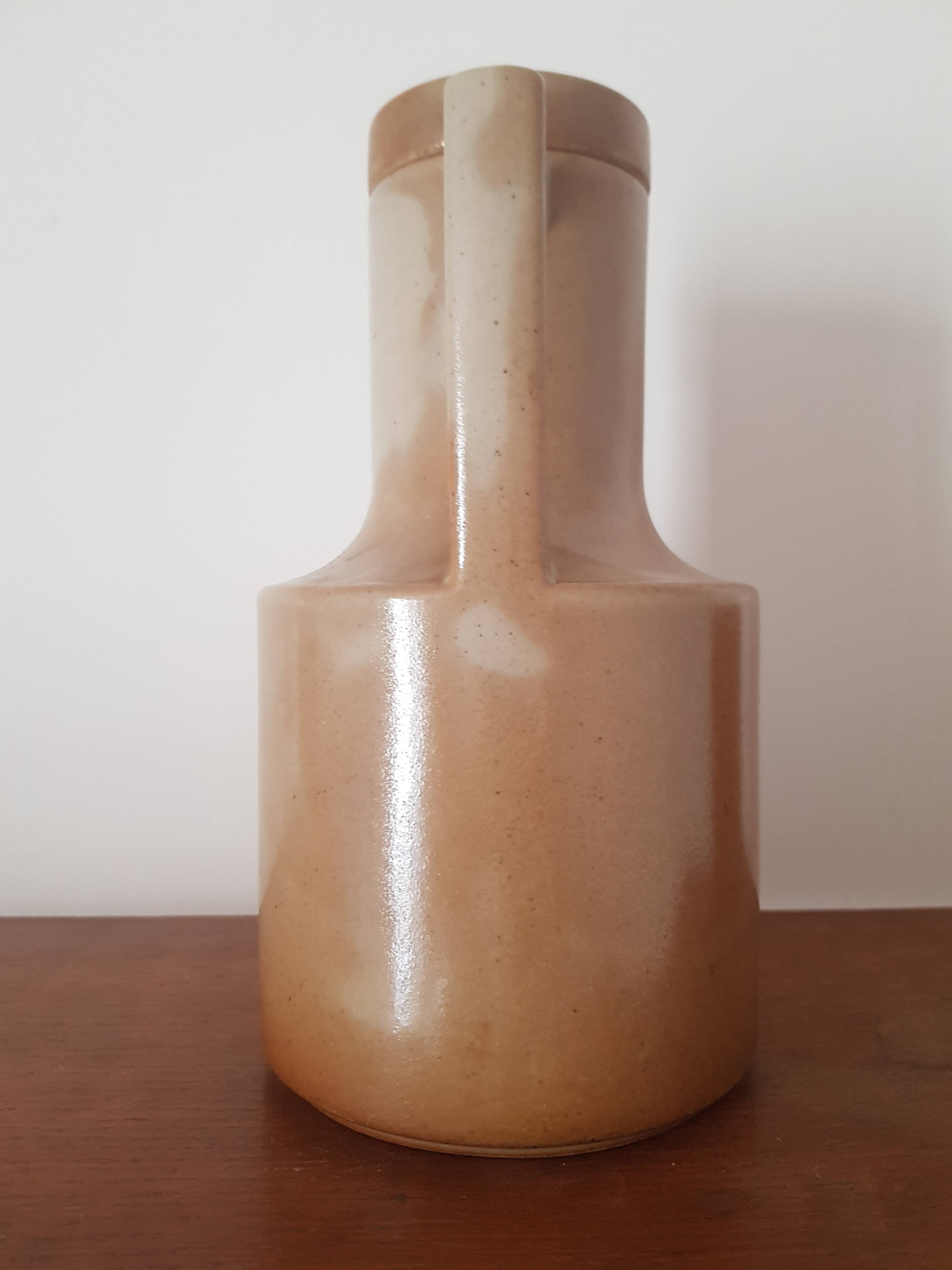 Vintage Brenne stoneware coffee pot