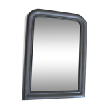 Mirror Louis Philippe XIXth patinated 62x86cm
