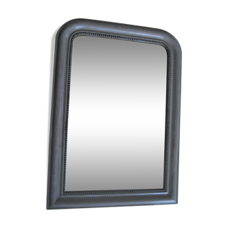 Mirror Louis Philippe XIXth patinated 62x86cm