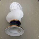 Child bust in limoges porcelain