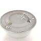 Ceiling lamp or wall lamp Holophane white opaline glass 1970 diameter 30cm