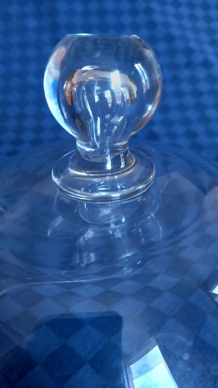 Cloche en verre pour la protection de divers aliments