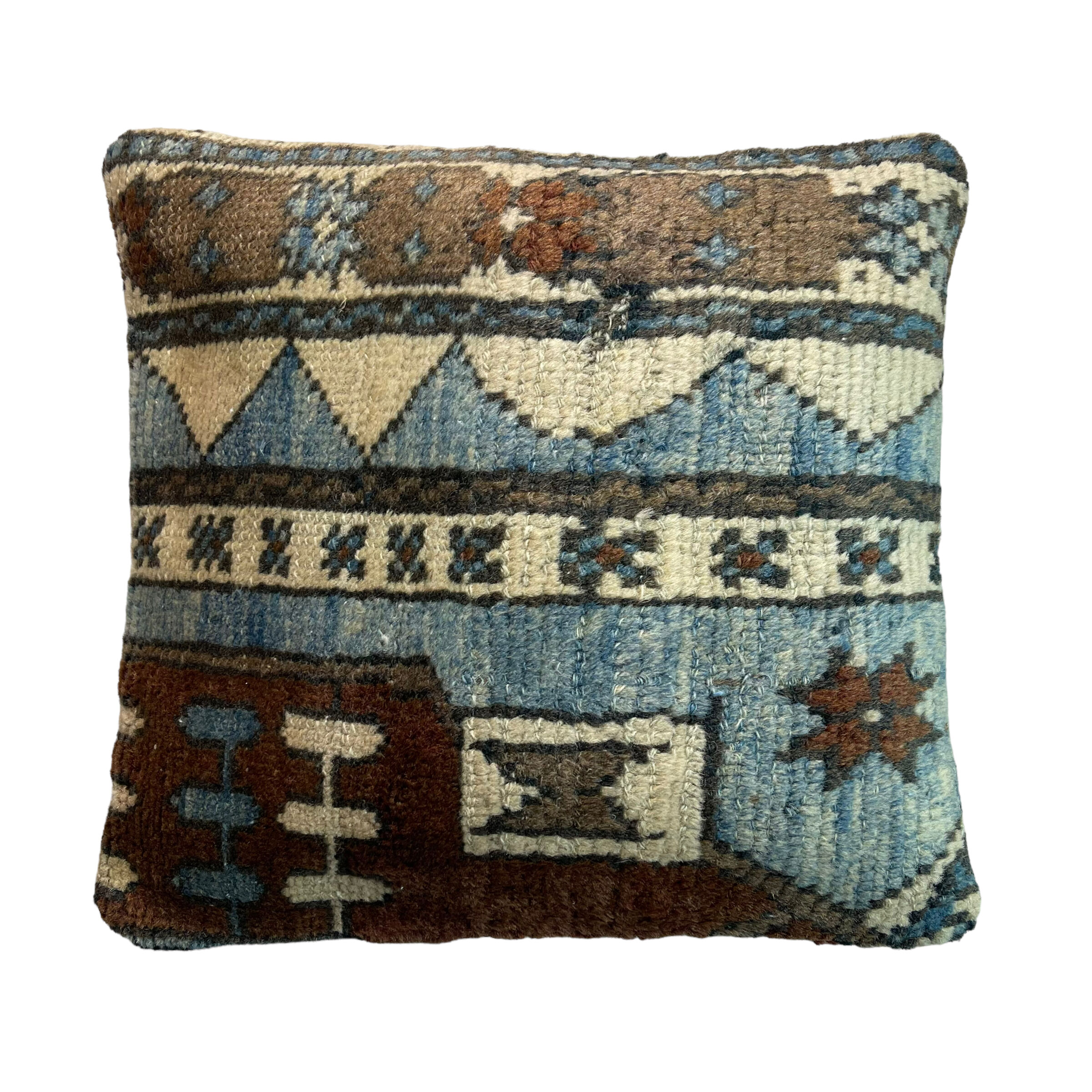 Vintage turkish Kilim cushion cover 40x40cm