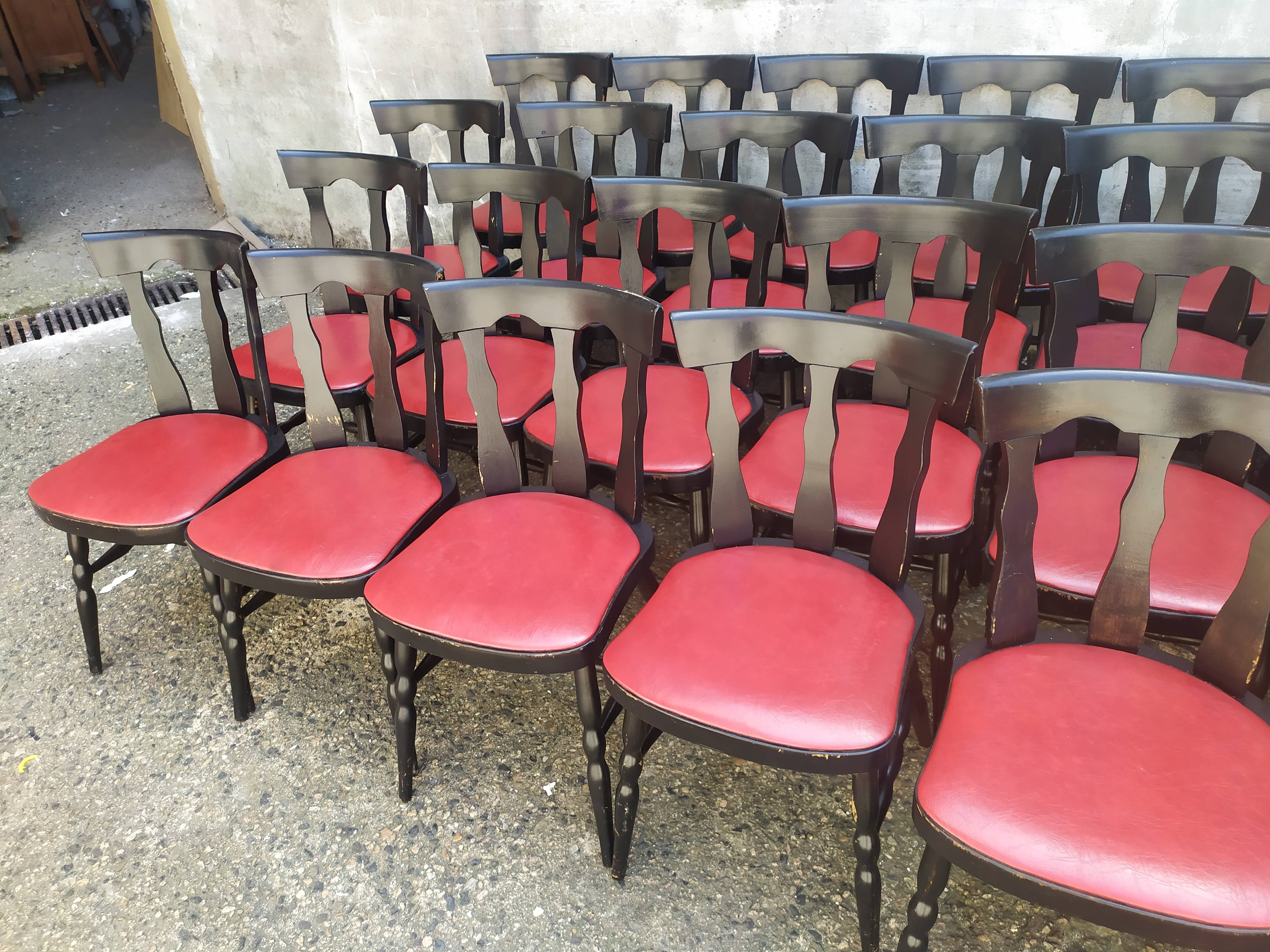 40 Baumann saloon bistro chairs