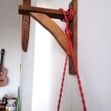 1950s opaline portable lamp