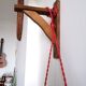 1950s opaline portable lamp
