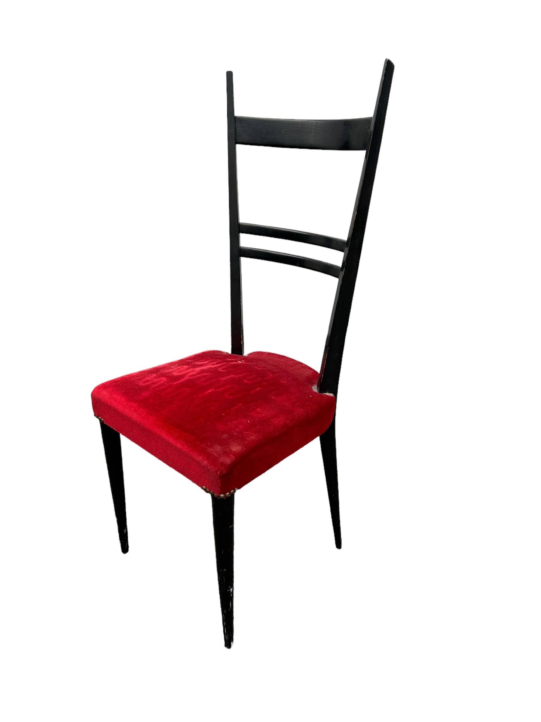 Pair of italian chairs 1950