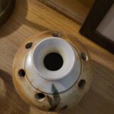 "Flower holder" vase in ancient stoneware