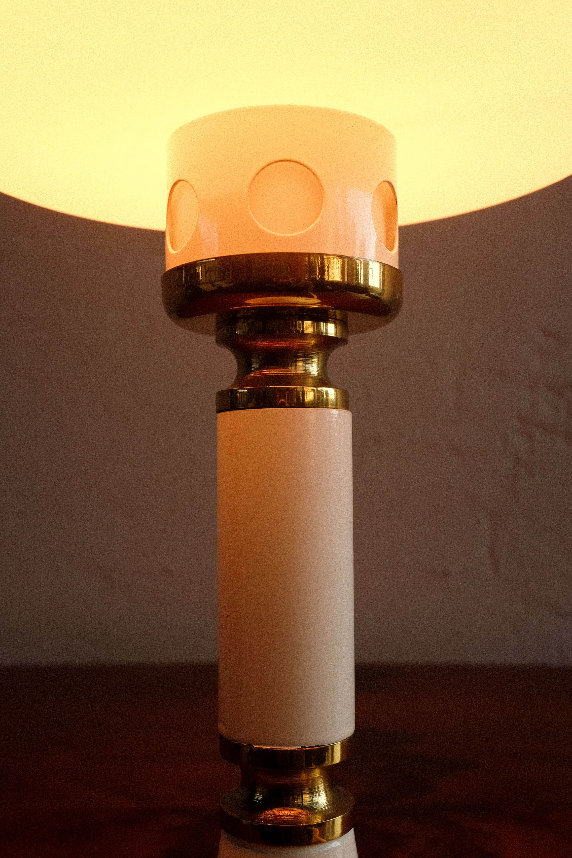Vintage Czechoslovakian Drukov Table Lamp, 1970s
