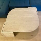 Roche Bobois “eye” travertine table
