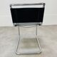 Chair B33 by Marcel Breuer 1980 black leather