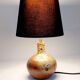 Small vintage pyrite sandstone lamp