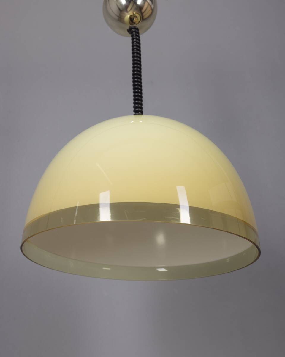 Vintage 1980s pendant lamp, baobab model, designed by iguzzini