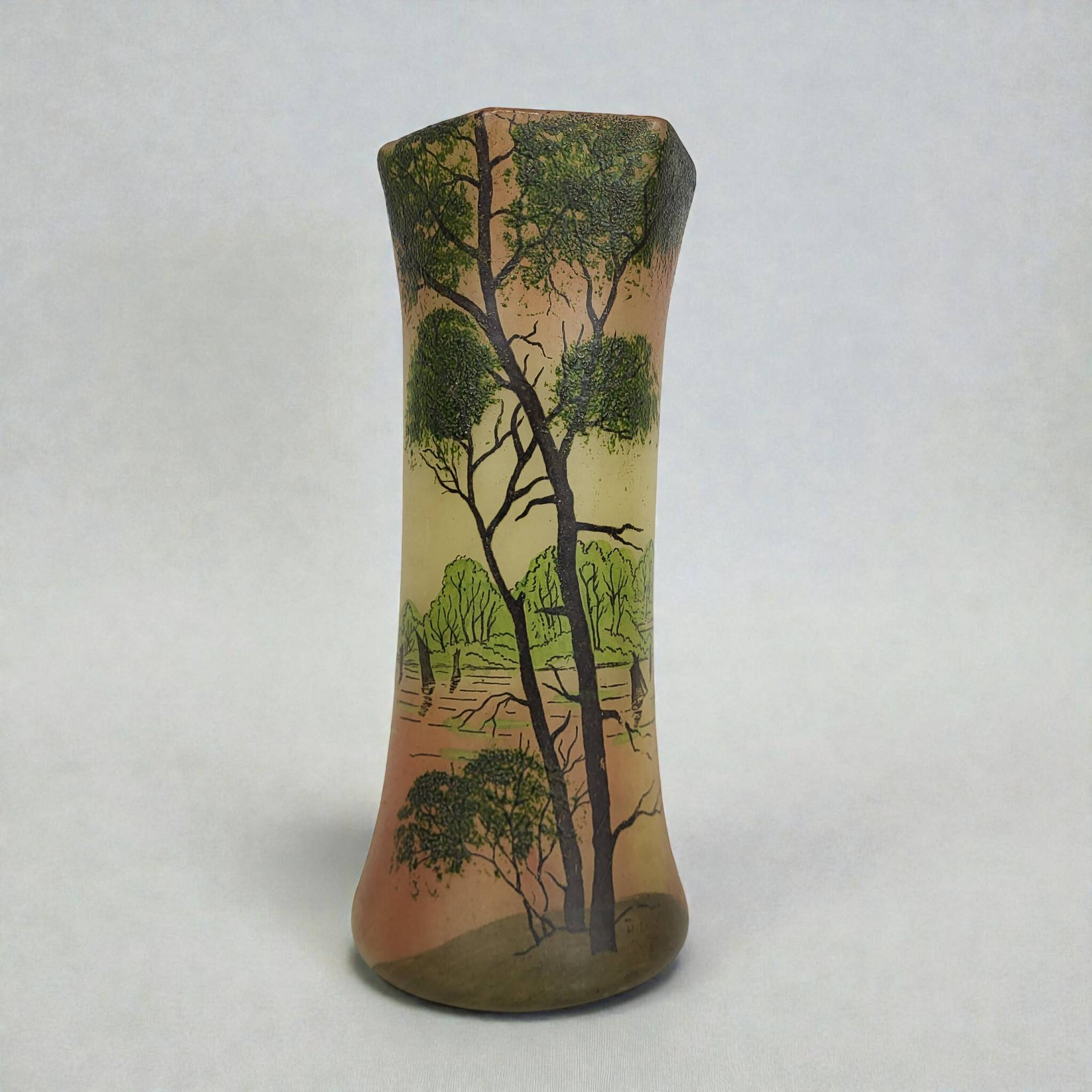 Diabolo Vase by Legras & Cie. - François-Théodore Legras