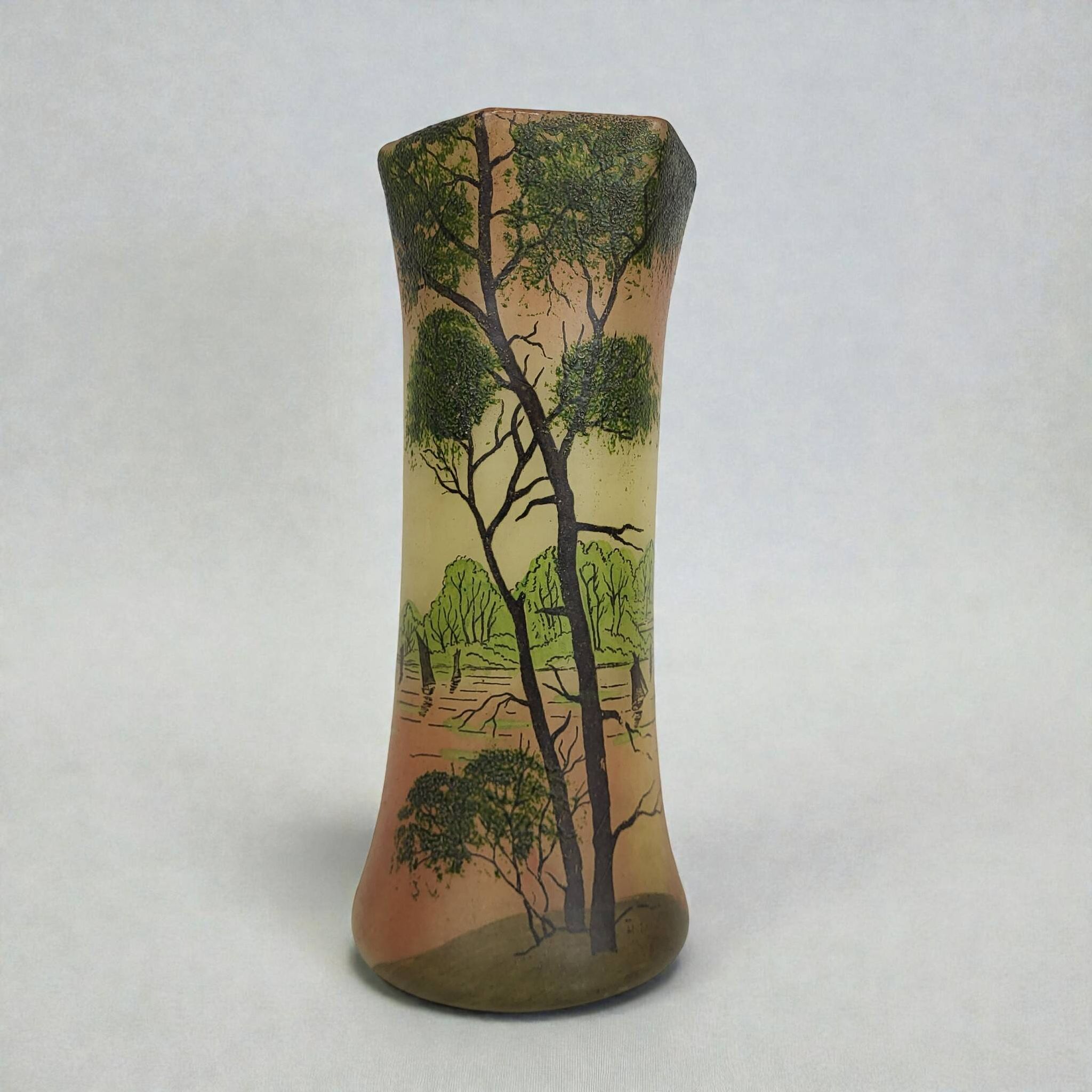 Diabolo Vase by Legras & Cie. - François-Théodore Legras