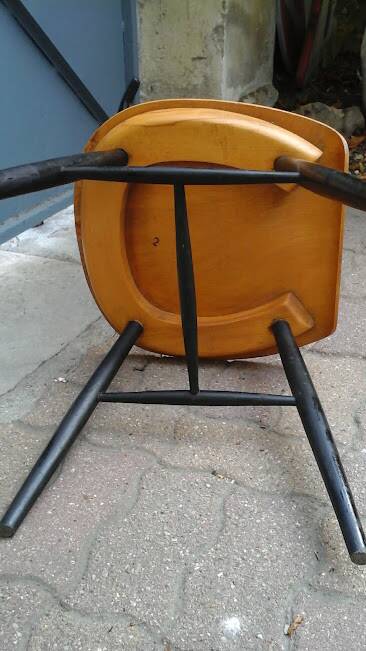 Tapered back chair 1960