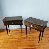 Pair of vintage bedside tables 1965