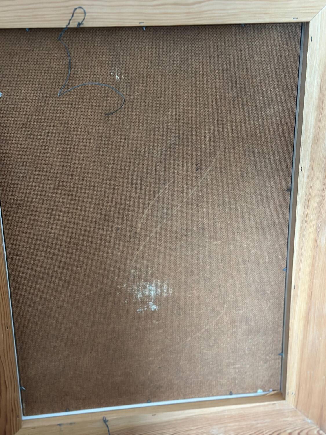 Swedish Oil on Panel – “Street ” by JOHN BÖRÉN